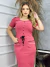 Imagem do Vestido Malha Premium com Botões Decorativos ( Rosa Salmão )