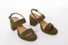 Belen Gamuza Verde - comprar online
