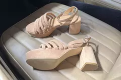 Cecilia Gamuza Camel - comprar online