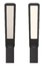 Velador Led Mesa Táctil Dimeable Carga Inalám. Venus Negro - Novoled