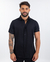 CAMISA MC LINHO PRETO