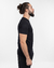 T-SHIRT SOFT GOLA MEDIA PRETO na internet