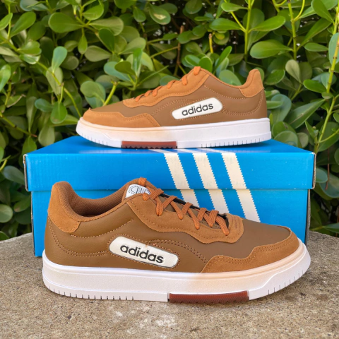 TÊNIS ADIDAS MARROM LER DESCRIÇÃO