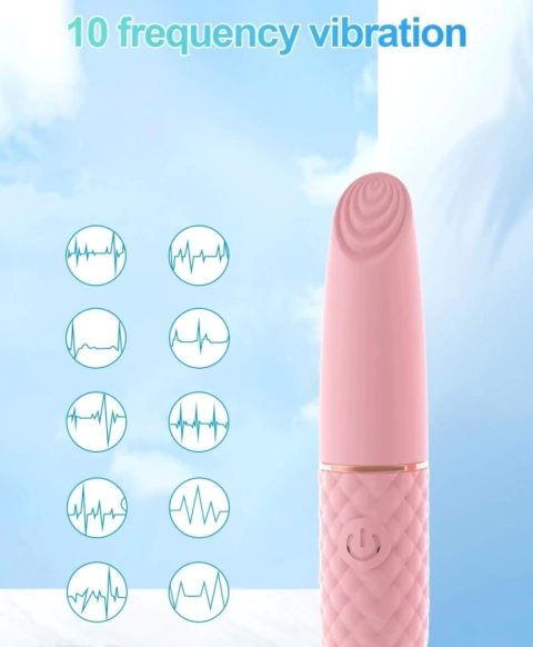 MINI VIBRADOR TIPO BALA 10 VELOCIDADES - MUJER - comprar online