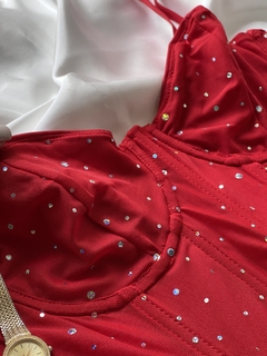 CROP TOP LENTEJUELA - comprar online