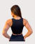 Top Cropped Glass| Linha Glass Signature| Leve brilho| Ajuste acinturado| Preto na internet