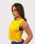 Cropped Têmis Amarelo Canário | Poliamida | Leve e clássico - (cópia) - comprar online