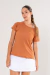 Camiseta Star Feminina Camelo | Poliamida DryFit | Leve e Fresca | Corte Tradicional na internet