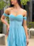 VESTIDO DE FESTA ALFENAS AZUL SERENITY na internet