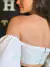 CROPPED COM MANGAS BUFANTES - comprar online