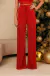 CALÇA EM TRICOT RAYON VERMELHO