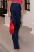 CALÇA JEANS BOCA DE SINO LAVAGEM ESCURA - comprar online