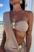 CONJUNTO BIKINI E VESTIDO NUDE na internet