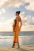CONJUNTO BODY E PAREÔ LARANJA - comprar online
