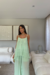 Imagem do CONJUNTO CALÇA PANTALONA E BLUSA COM ALÇAS VERDE MENTA