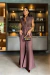 CONJUNTO COLETE E CALÇA MARROM - loja online