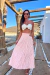 CONJUNTO TOP COM SAIA MIDI ROSÊ - Toth Store | Vestido de Festa | Moda Feminina