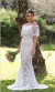 VESTIDO LONGO DE NOIVA OMBRO A OMBRO