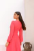 VESTIDO DE FESTA MANGA LONGA LATERAL VAZADA MELANCIA - comprar online
