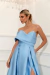 VESTIDO DE FESTA BARBACENA AZUL SERENITY na internet