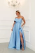 VESTIDO DE FESTA BARBACENA AZUL SERENITY - Toth Store | Vestido de Festa | Moda Feminina
