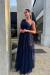 VESTIDO DE FESTA VERSALHES MARINHO - loja online