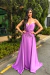 VESTIDO DE FESTA UBERABA LILÁS - comprar online