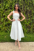 VESTIDO MIDI ATIBAIA BRANCO - comprar online