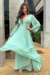 VESTIDO DE FESTA COM MANGA LONGA MONTREAL VERDE MENTA - Toth Store | Vestido de Festa | Moda Feminina