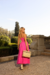 VESTIDO LONGUETE LILLE ROSA - comprar online