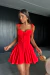 MACAQUINHO CURTO CORSET VERMELHO - Toth Store | Vestido de Festa | Moda Feminina