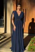 VESTIDO DE FESTA COM CAPA CUIABÁ MARINHO - loja online
