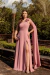 VESTIDO DE FESTA UM OMBRO COM FLOR ROSE - Toth Store | Vestido de Festa | Moda Feminina