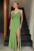 VESTIDO DE FESTA ATIBAIA VERDE OLIVA - comprar online