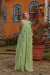 VESTIDO DE FESTA EM CHIFFON HOLAMBRA VERDE MENTA CLARO