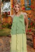 VESTIDO DE FESTA EM CHIFFON HOLAMBRA VERDE MENTA CLARO - Toth Store | Vestido de Festa | Moda Feminina