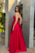 VESTIDO DE FESTA PARATY VERMELHO - comprar online