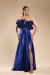 Imagem do VESTIDO DE FESTA EM CETIM TOMARA QUE CAIA AZUL ROYAL