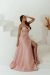 VESTIDO DE FESTA EM ZIBELINE CAMPINAS ROSE na internet