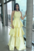 VESTIDO DE FESTA ZIBELINE EM CAMADAS AMARELO - comprar online