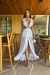 VESTIDO HOT PANTS MANGAS REMOVÍVEIS BRANCO