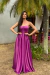 VESTIDO DE FESTA LONGO TOMARA QUE CAIA EM CETIM ROXO na internet