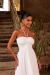 VESTIDO LONGO TOMARA QUE CAIA COM LASTEX NO BUSTO OFF WHITE - comprar online