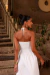 VESTIDO LONGO TOMARA QUE CAIA COM LASTEX NO BUSTO OFF WHITE na internet
