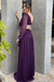 VESTIDO LEONOR ROXO - comprar online