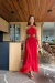VESTIDO LONGUETE COM FRANJAS VERMELHO - Toth Store | Vestido de Festa | Moda Feminina