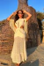 VESTIDO LONGUETE EM CROCHET OFF WHITE