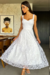 VESTIDO MIDI LIMEIRA BRANCO na internet