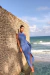 VESTIDO MIDI COM AMARRAÇÃO AZUL ROYAL