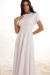 Imagem do VESTIDO LONGUETE MANGA ENVELOPE BRANCO